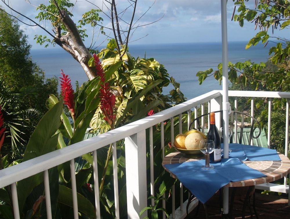 Nature'S Paradise Acomodação com café da manhã Marigot Bay Exterior foto