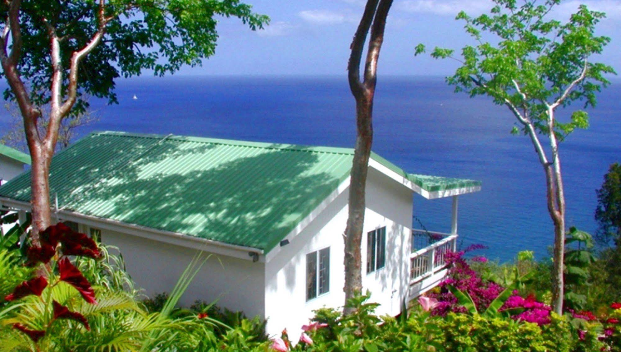Nature'S Paradise Acomodação com café da manhã Marigot Bay Exterior foto