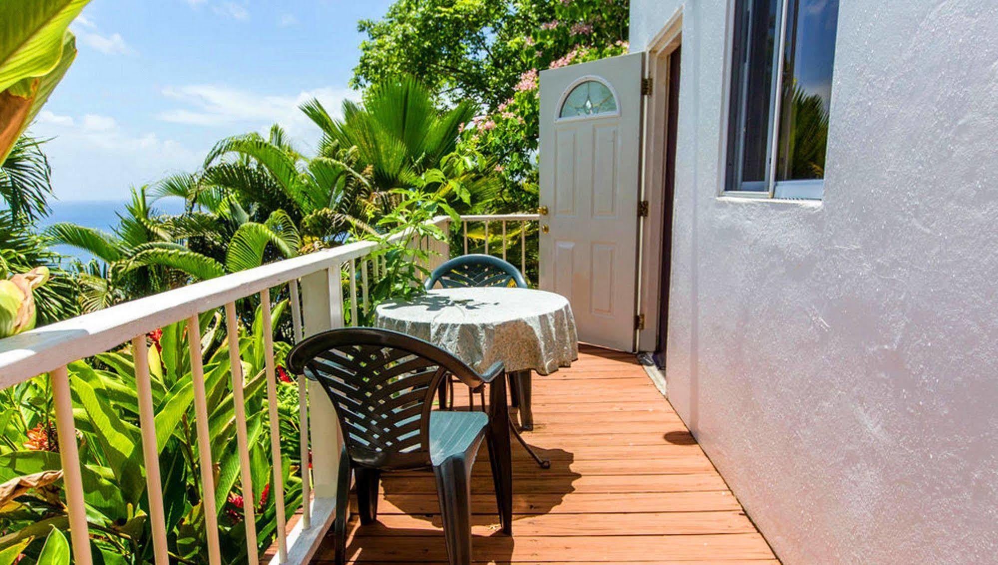 Nature'S Paradise Acomodação com café da manhã Marigot Bay Exterior foto