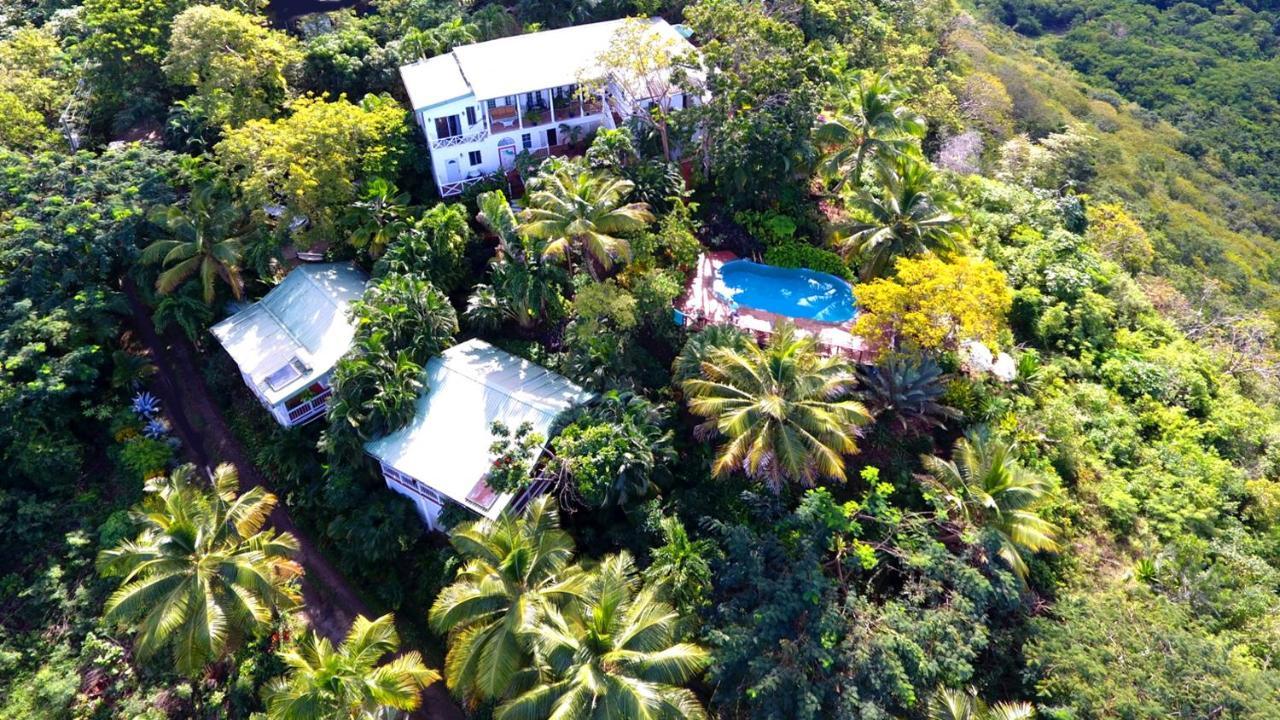 Nature'S Paradise Acomodação com café da manhã Marigot Bay Exterior foto