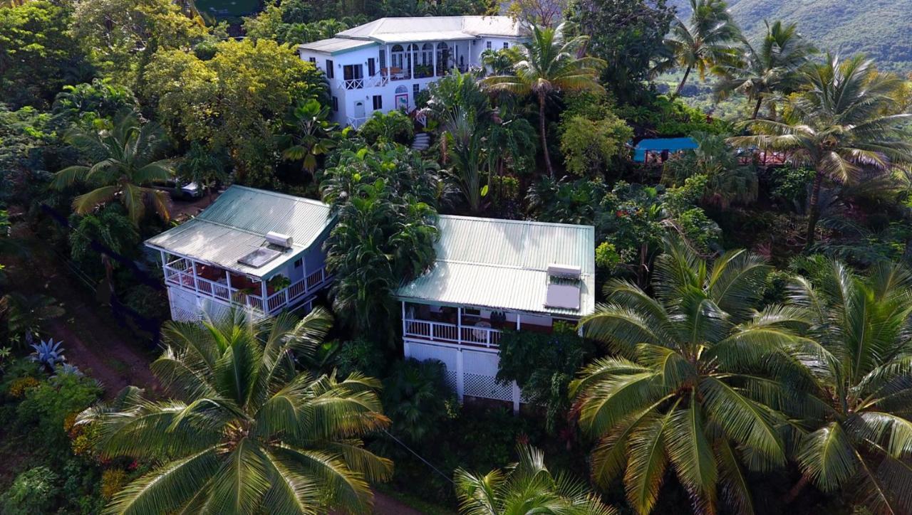 Nature'S Paradise Acomodação com café da manhã Marigot Bay Exterior foto